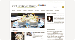 Desktop Screenshot of frenchcookingfordummies.com